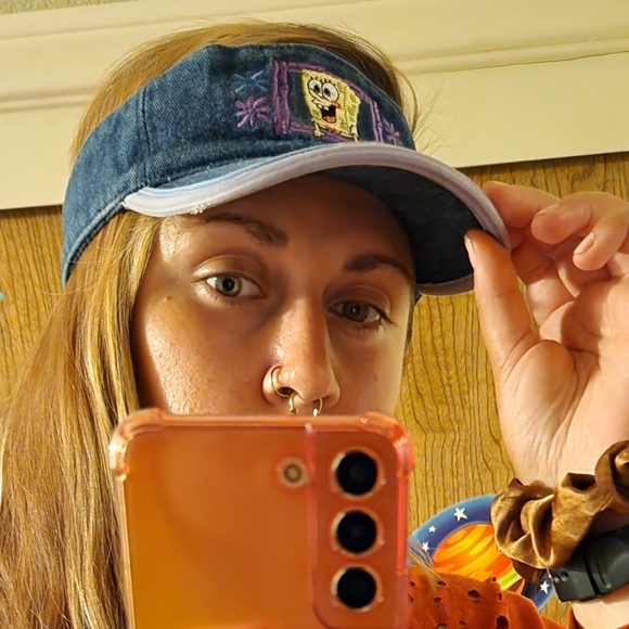 Nickelodeon Accessories Spongebob Squarepants Denim Embroidered